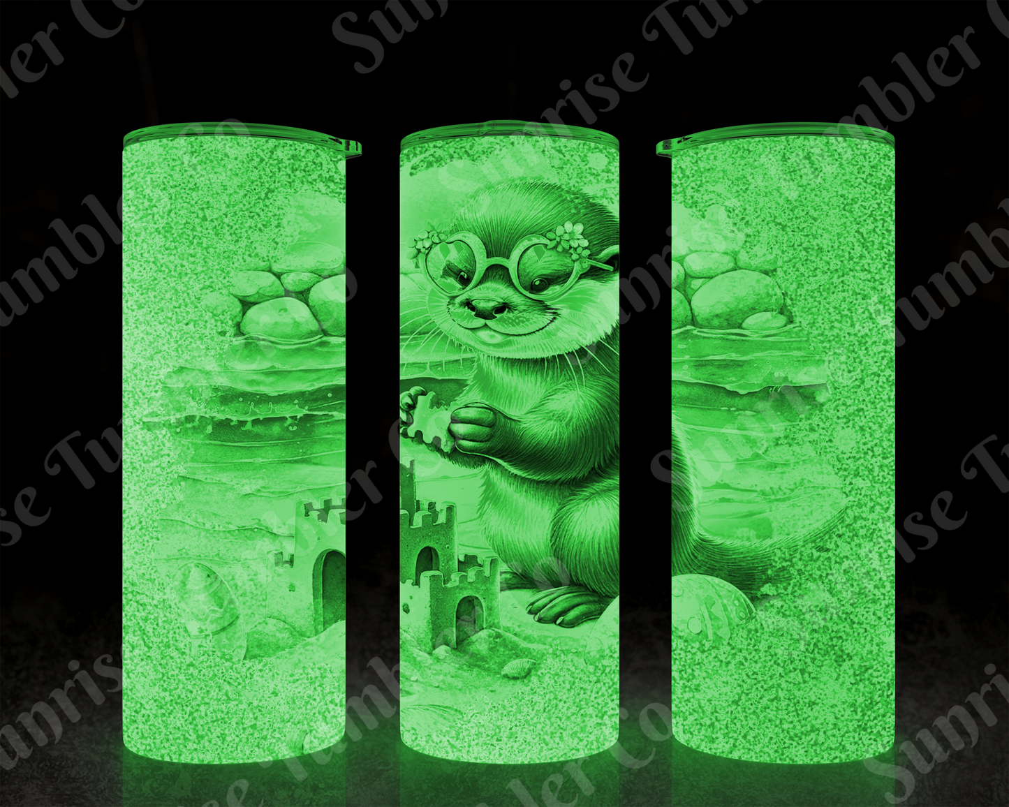 Otter Variety - 20 oz and 30 oz Tumbler (Glow In The Dark Option Available)