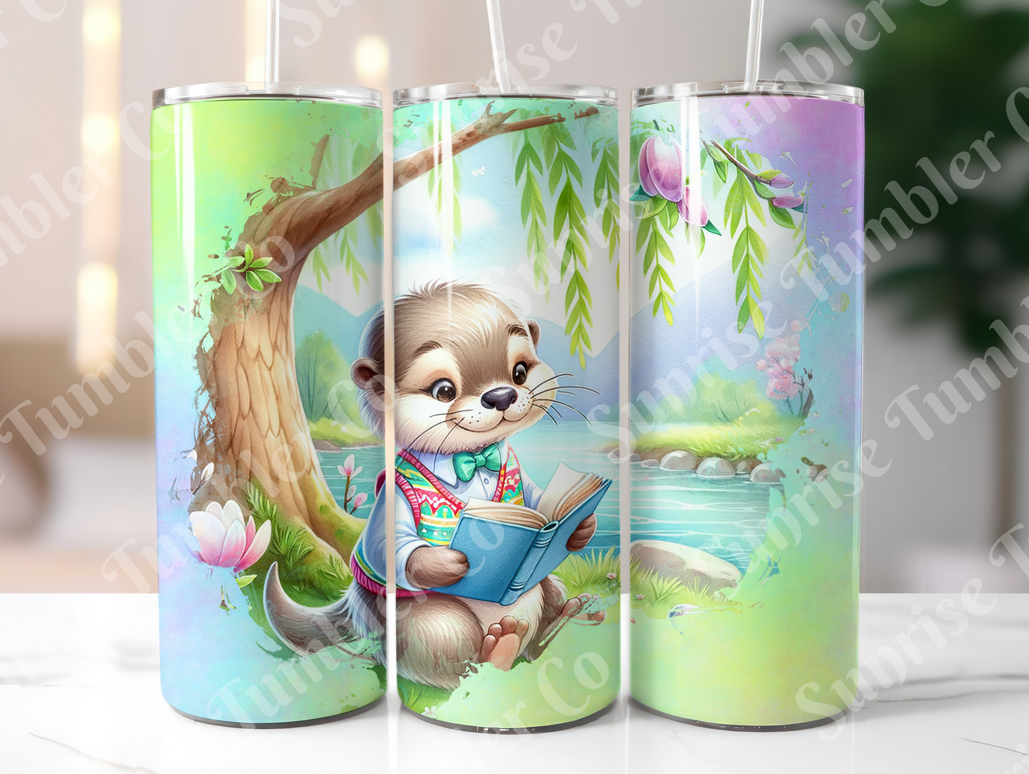 Otter Variety - 20 oz and 30 oz Tumbler (Glow In The Dark Option Available)