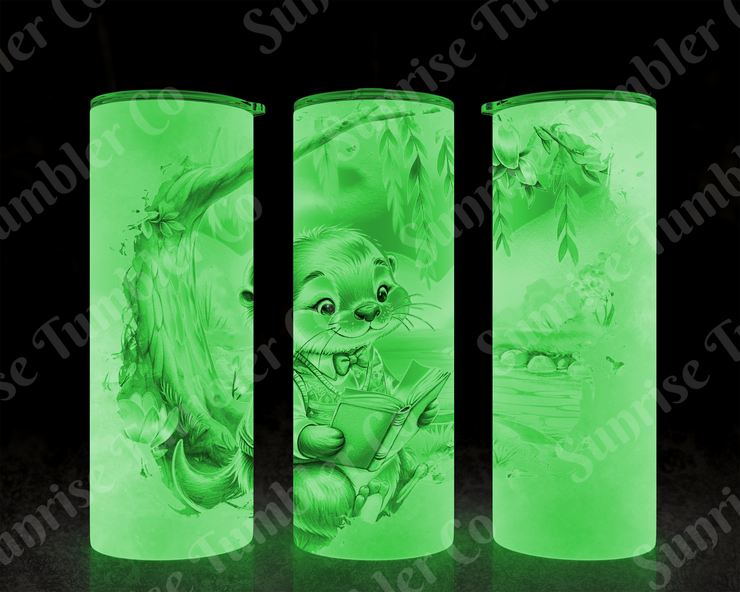Otter Variety - 20 oz and 30 oz Tumbler (Glow In The Dark Option Available)