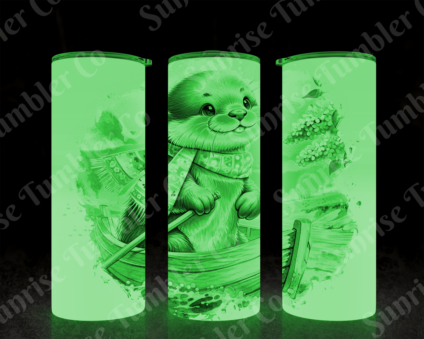 Otter Variety - 20 oz and 30 oz Tumbler (Glow In The Dark Option Available)