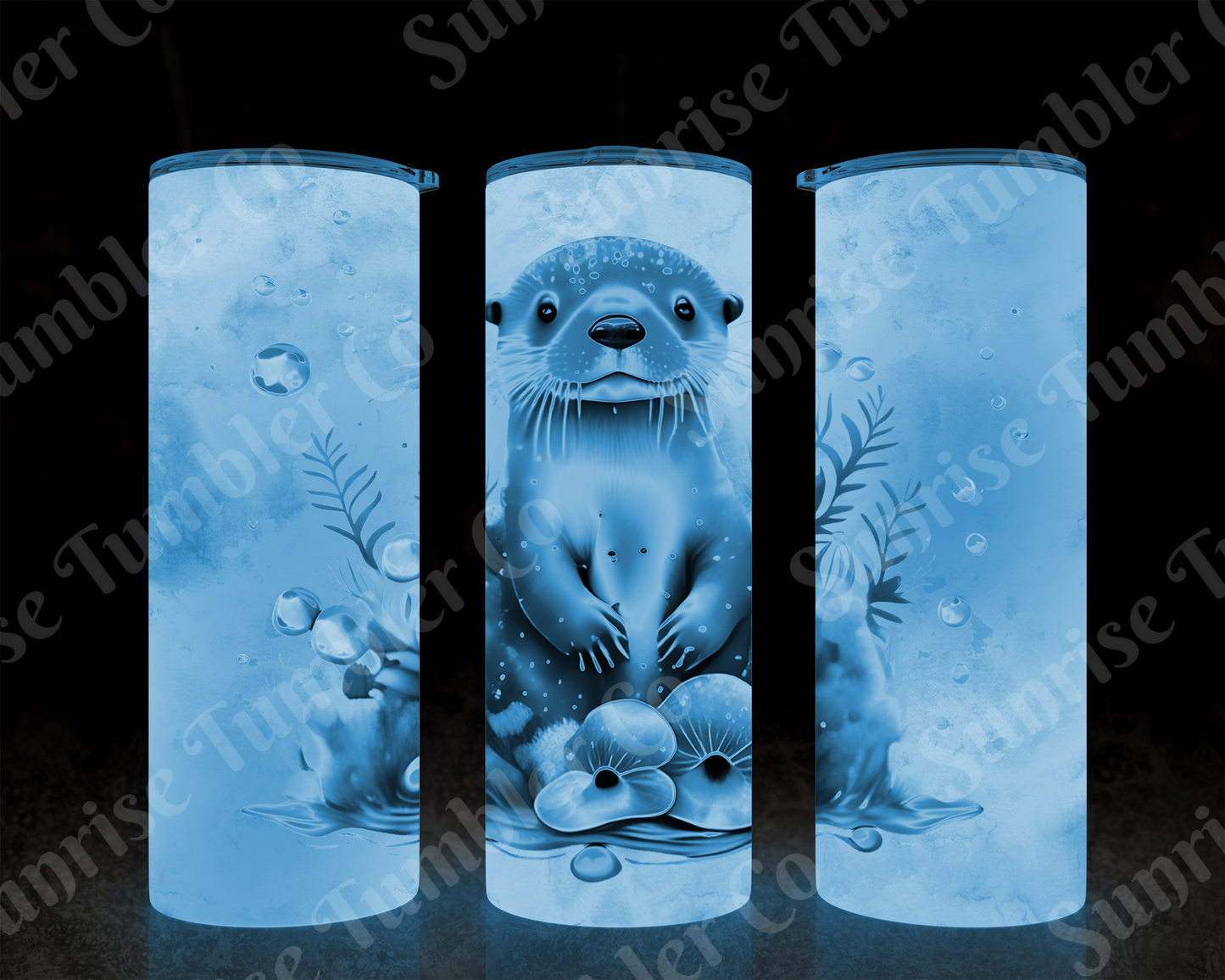Otter Variety - 20 oz and 30 oz Tumbler (Glow In The Dark Option Available)