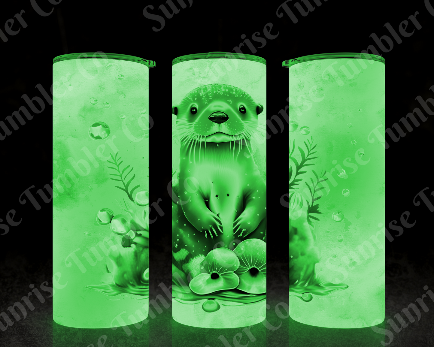 Otter Variety - 20 oz and 30 oz Tumbler (Glow In The Dark Option Available)