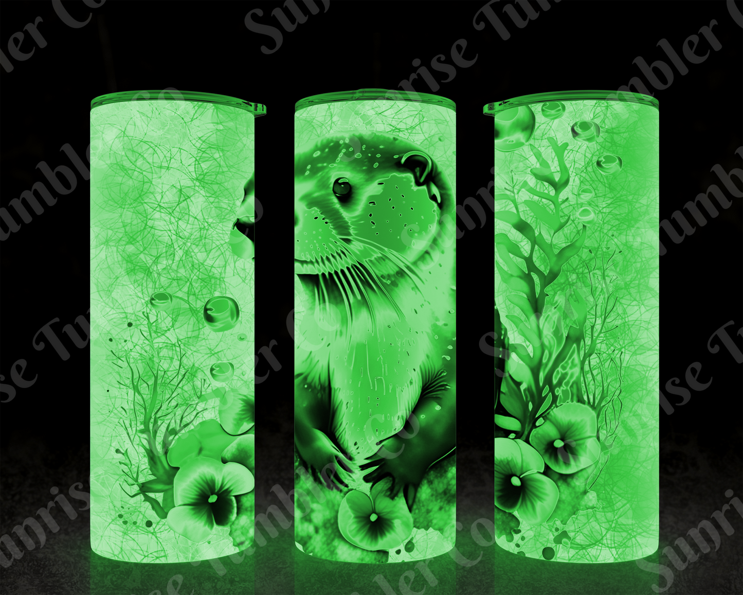 Otter Variety - 20 oz and 30 oz Tumbler (Glow In The Dark Option Available)