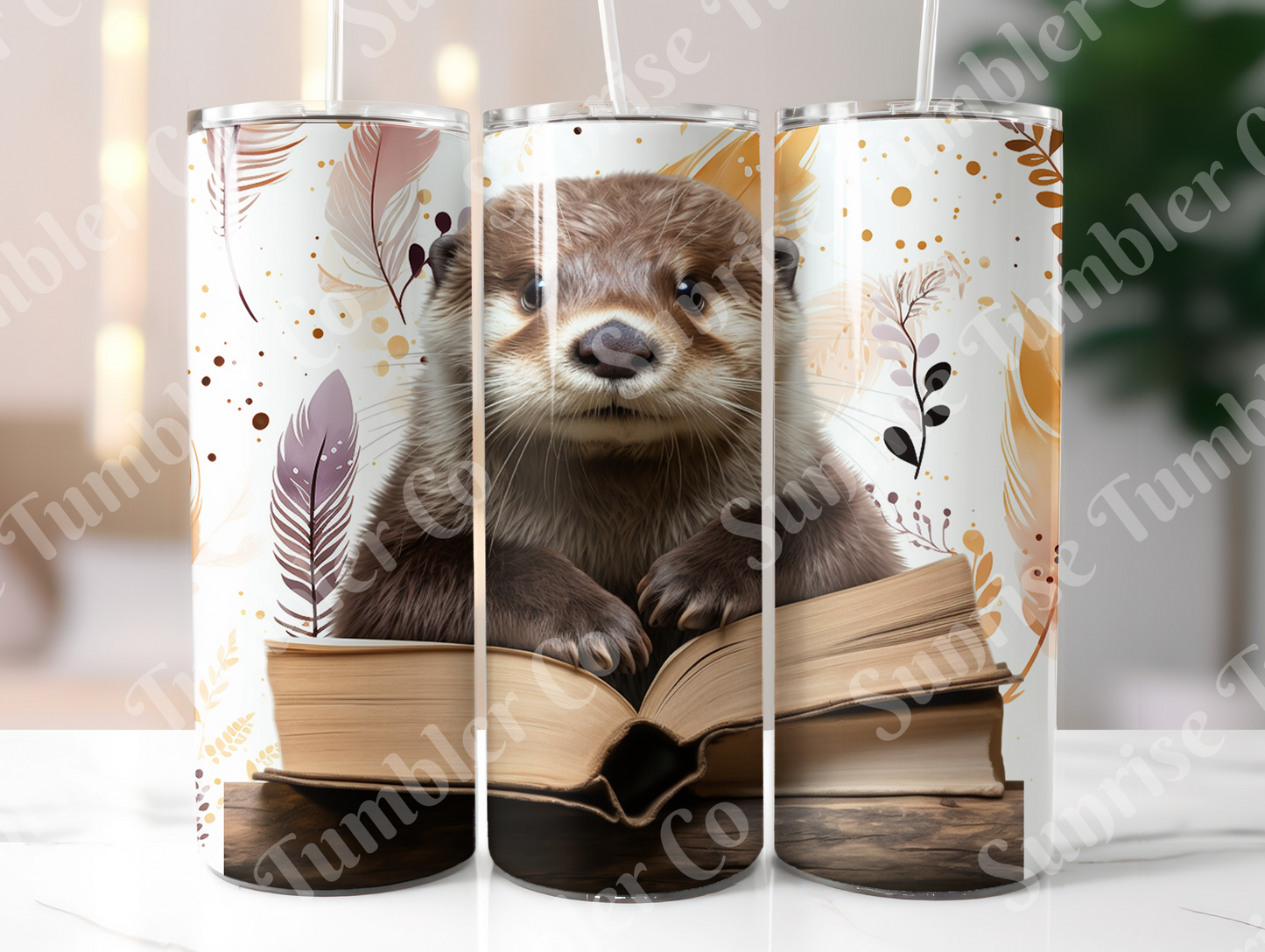 Otter Variety - 20 oz and 30 oz Tumbler (Glow In The Dark Option Available)