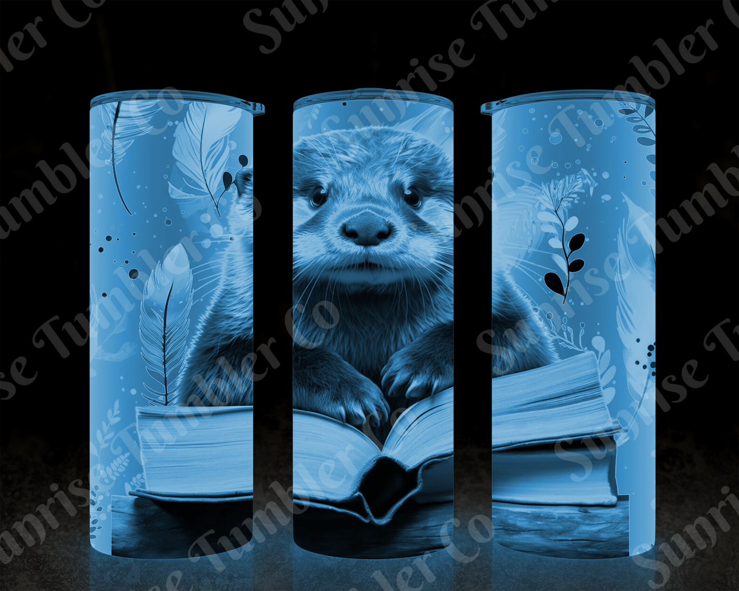 Otter Variety - 20 oz and 30 oz Tumbler (Glow In The Dark Option Available)