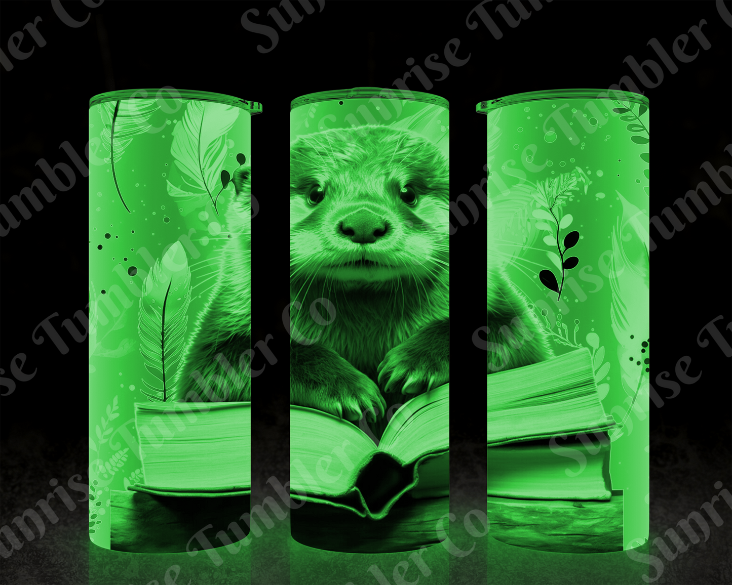 Otter Variety - 20 oz and 30 oz Tumbler (Glow In The Dark Option Available)