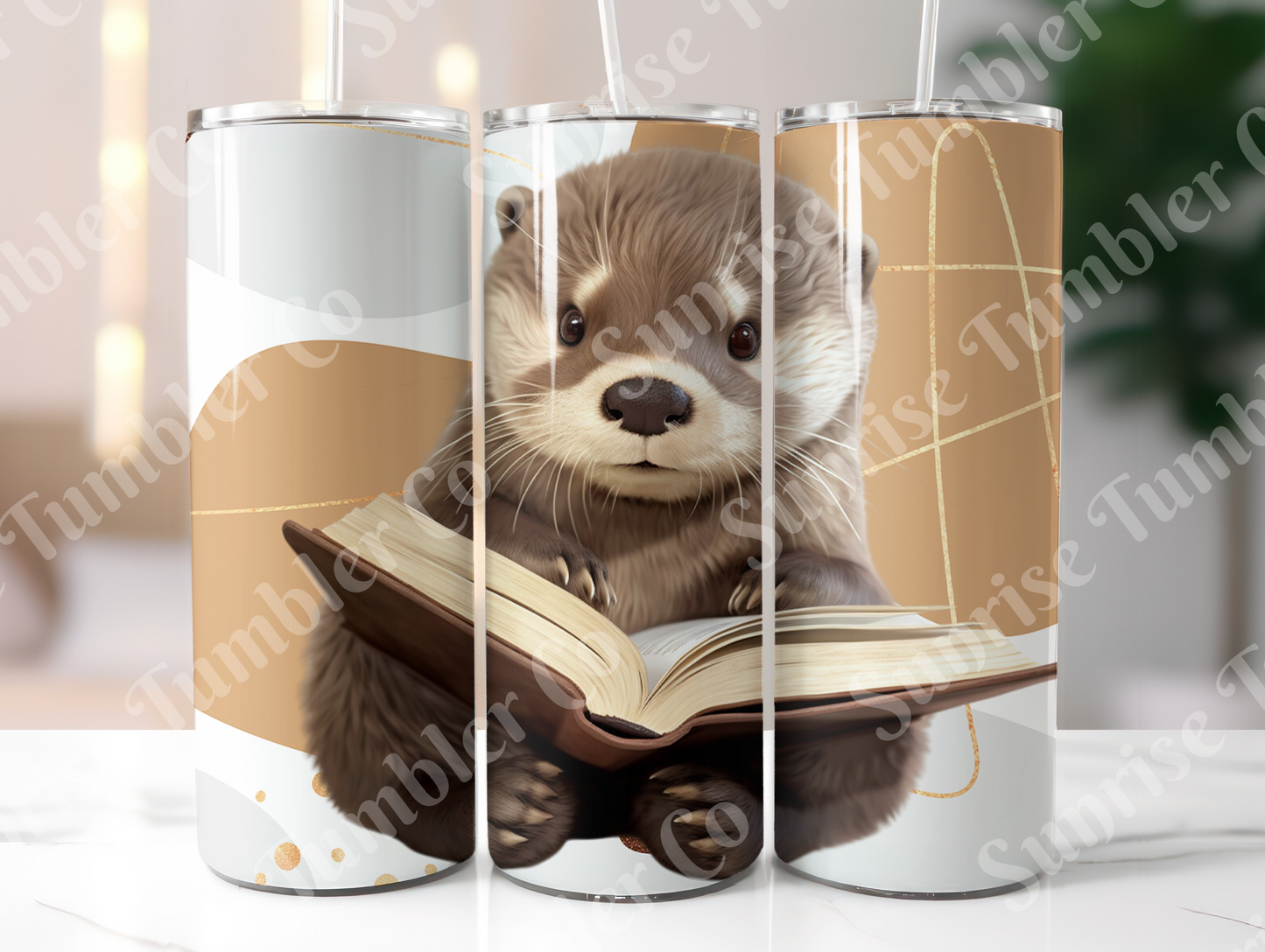 Otter Variety - 20 oz and 30 oz Tumbler (Glow In The Dark Option Available)