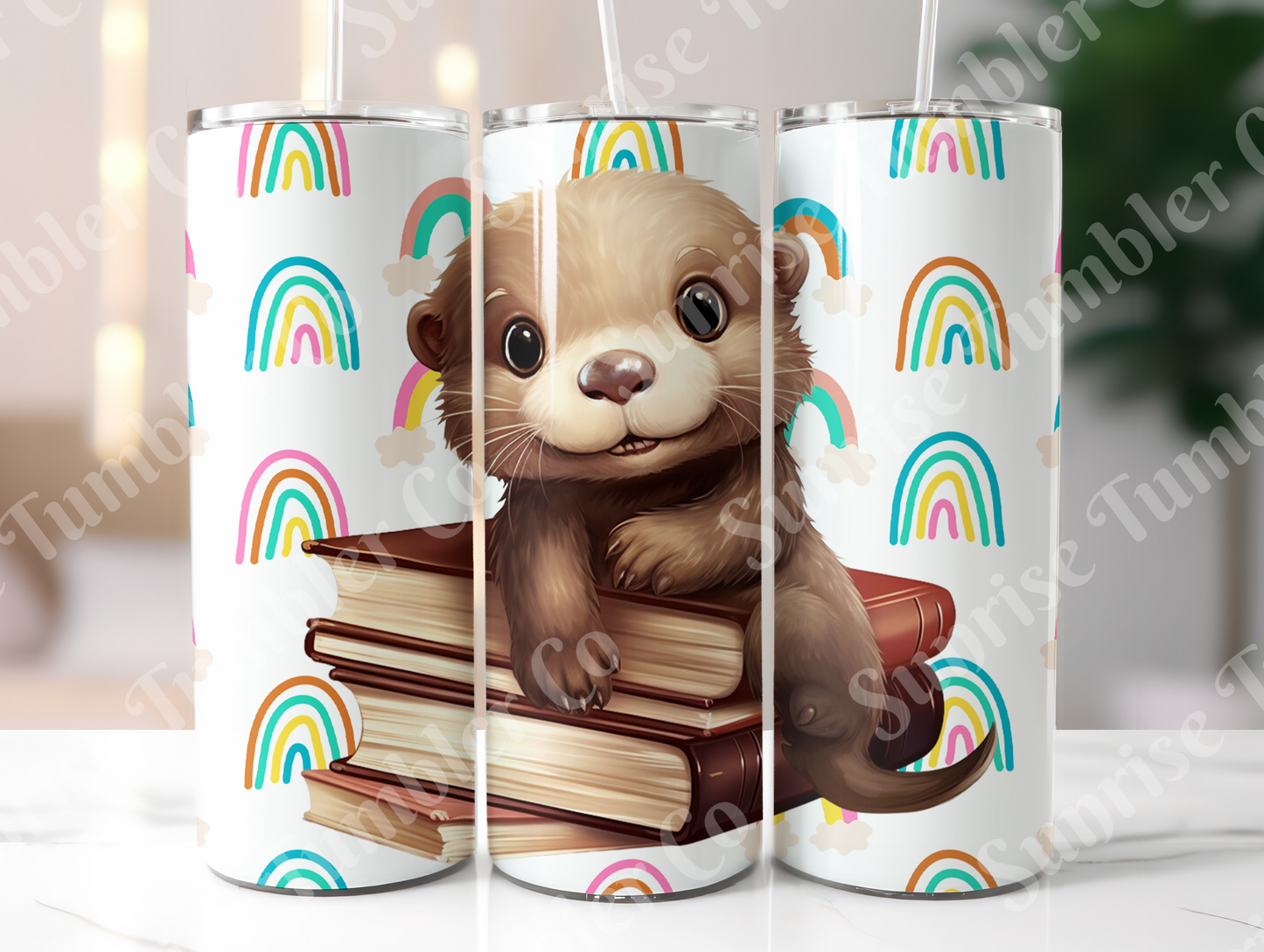 Otter Variety - 20 oz and 30 oz Tumbler (Glow In The Dark Option Available)