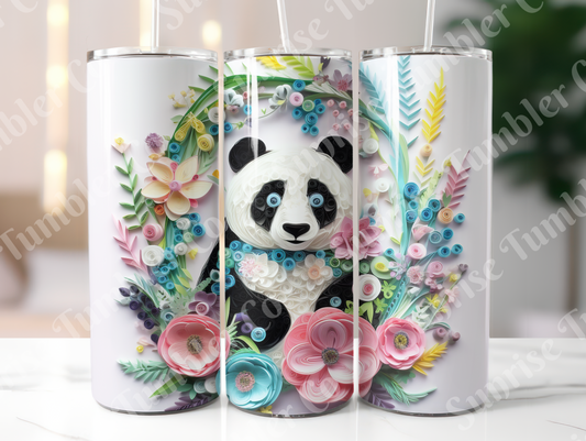 Panda Variety Part 2 - 20oz and 30oz Tumblers (Glow In The Dark Green And Blue Available)