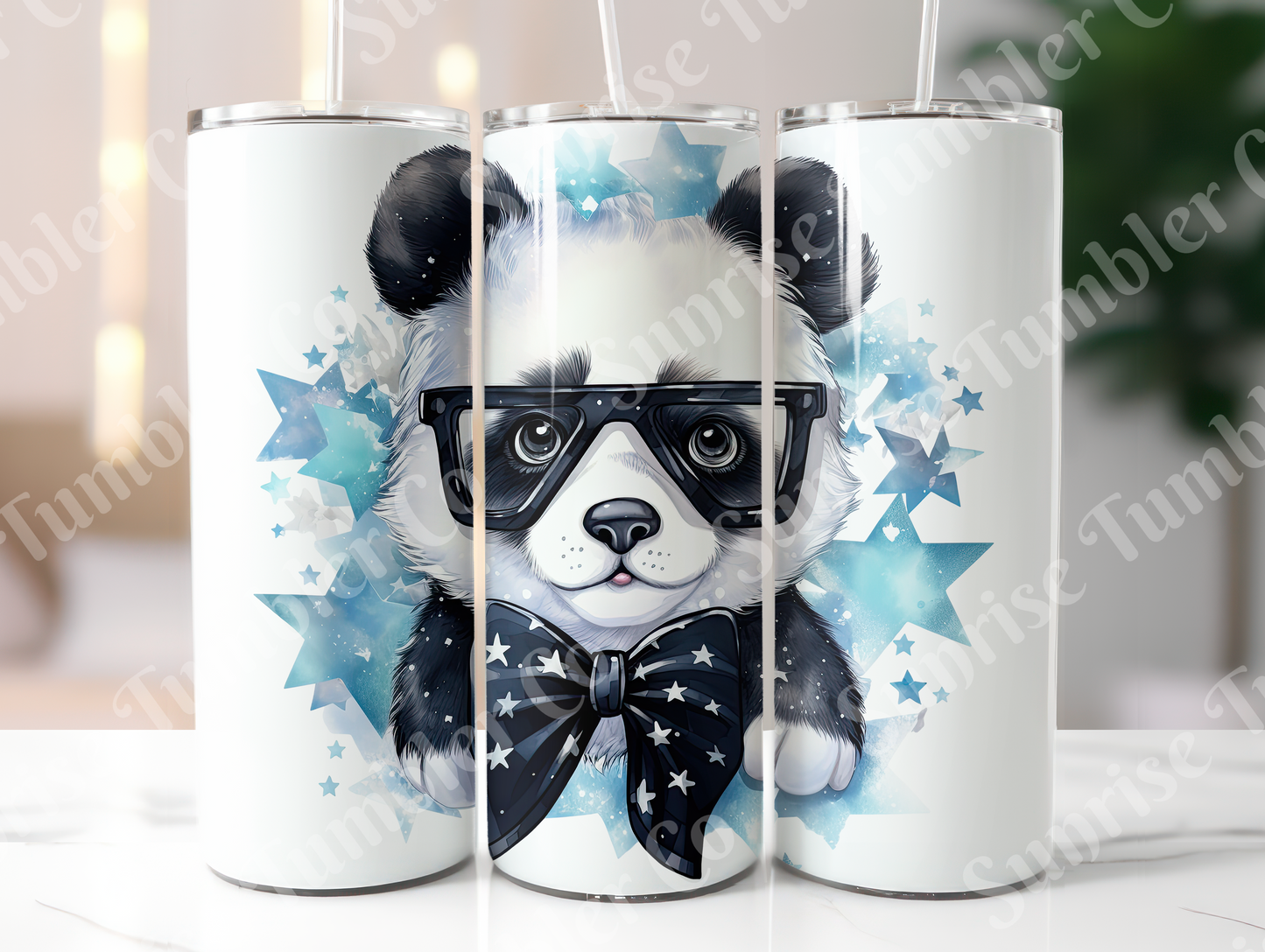 Panda Variety Part 1 - 20oz and 30oz Tumblers (Glow In The Dark Green And Blue Available)