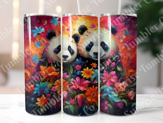 Panda Variety Part 1 - 20oz and 30oz Tumblers (Glow In The Dark Green And Blue Available)