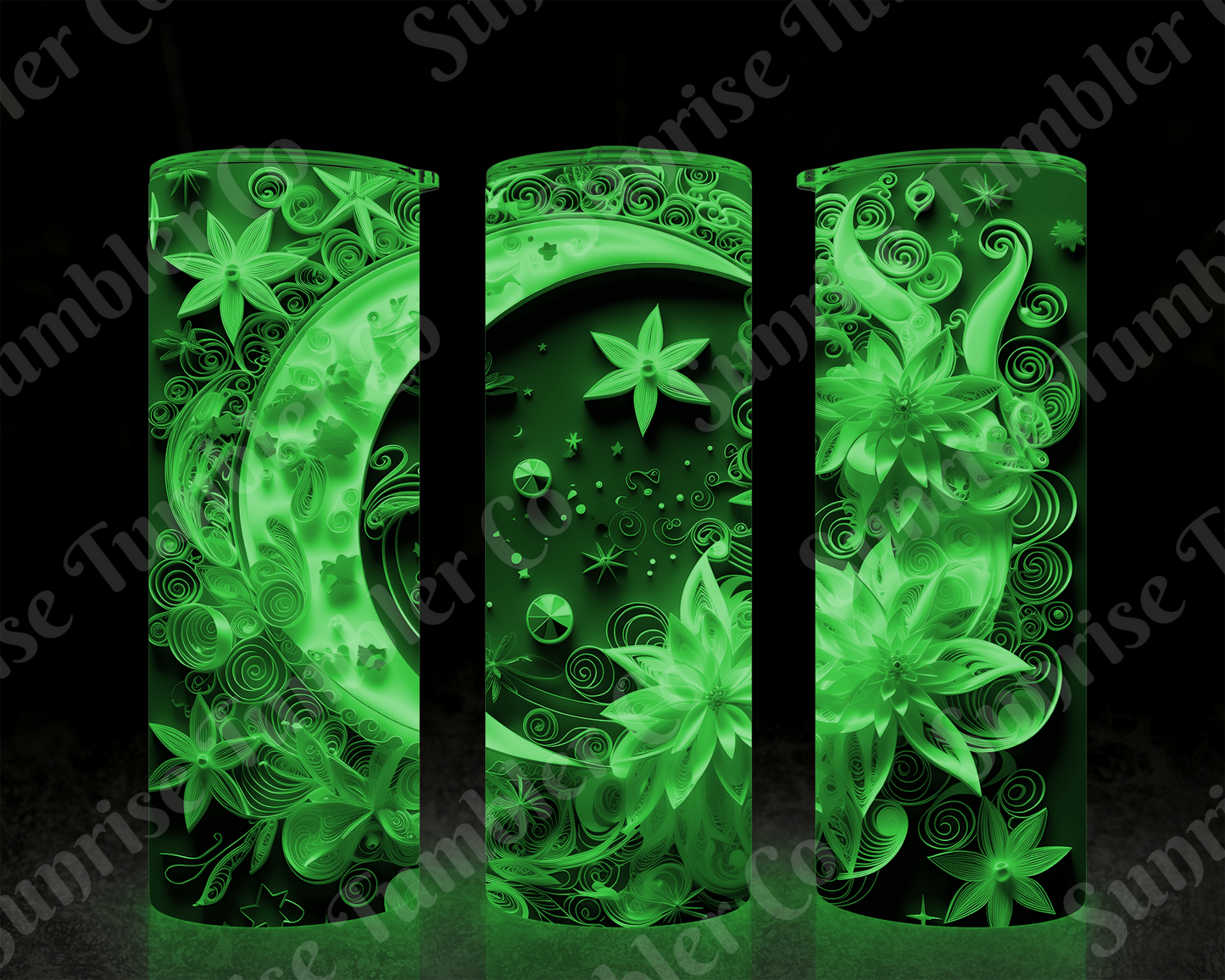 Moon Variety - 20 oz and 30 oz Tumblers (Glow In The Dark Option Available)