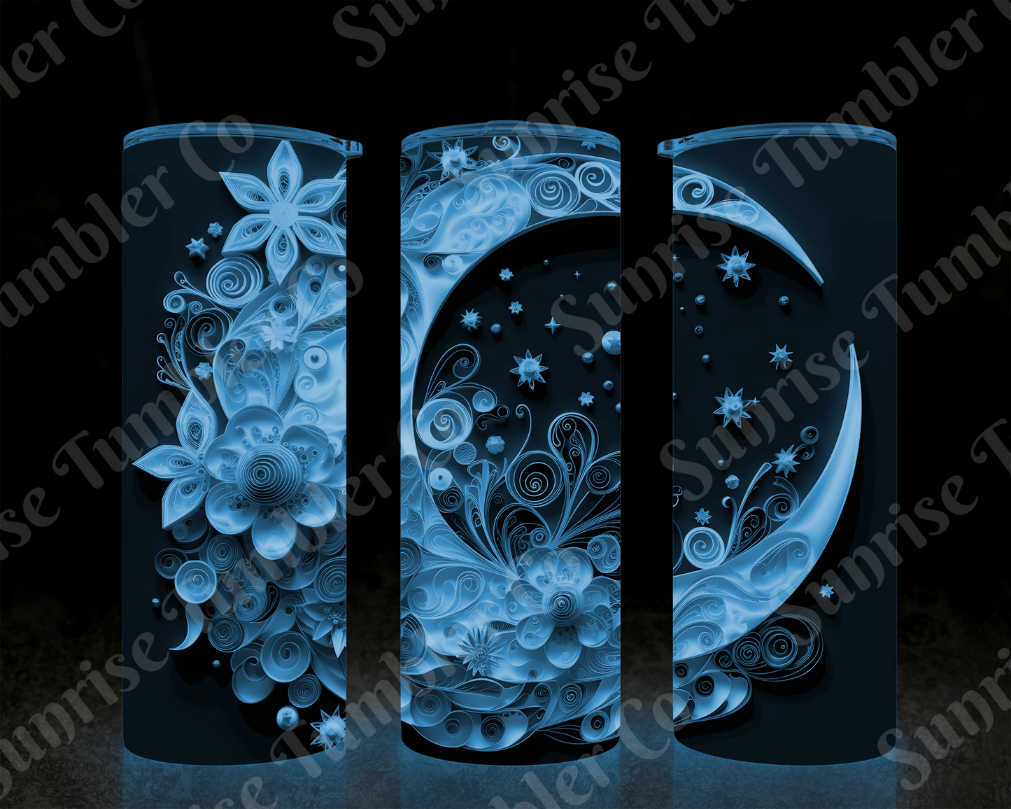 Moon Variety - 20 oz and 30 oz Tumblers (Glow In The Dark Option Available)