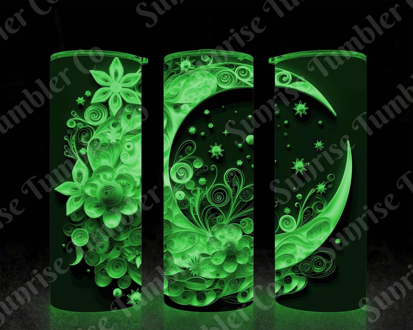 Moon Variety - 20 oz and 30 oz Tumblers (Glow In The Dark Option Available)