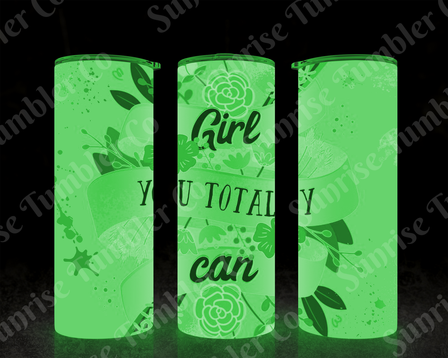 Positive and Inspirational Sayings Variety Part 2 - 20 oz and 30 oz Tumblers (Glow In The Dark Option Available)