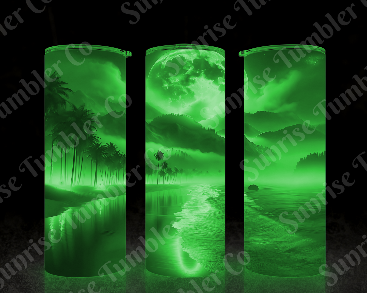 Moon Variety - 20 oz and 30 oz Tumblers (Glow In The Dark Option Available)