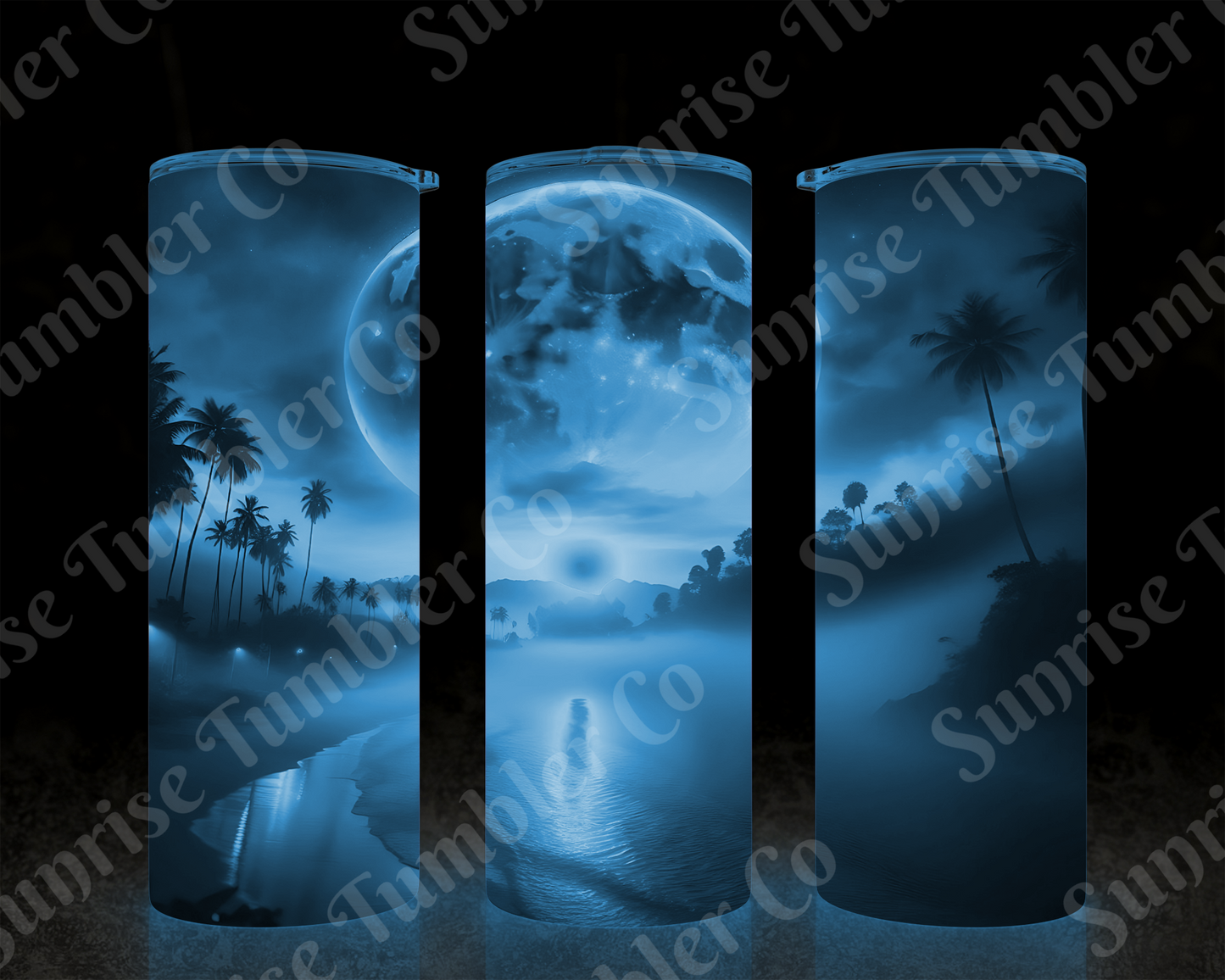 Moon Variety - 20 oz and 30 oz Tumblers (Glow In The Dark Option Available)