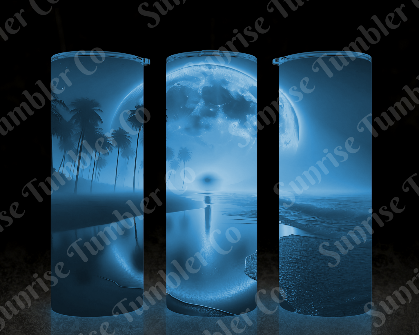 Moon Variety - 20 oz and 30 oz Tumblers (Glow In The Dark Option Available)