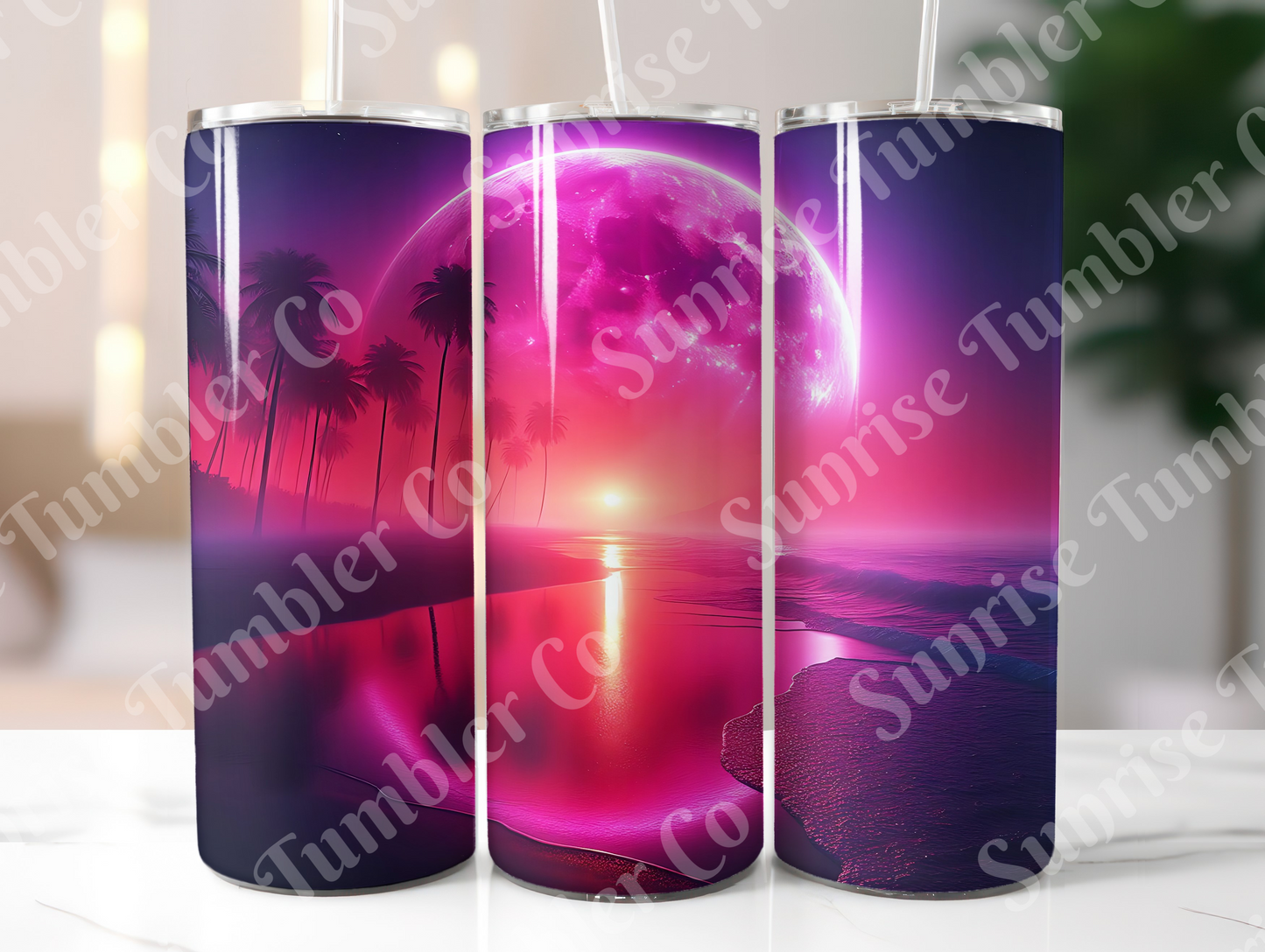 Moon Variety - 20 oz and 30 oz Tumblers (Glow In The Dark Option Available)