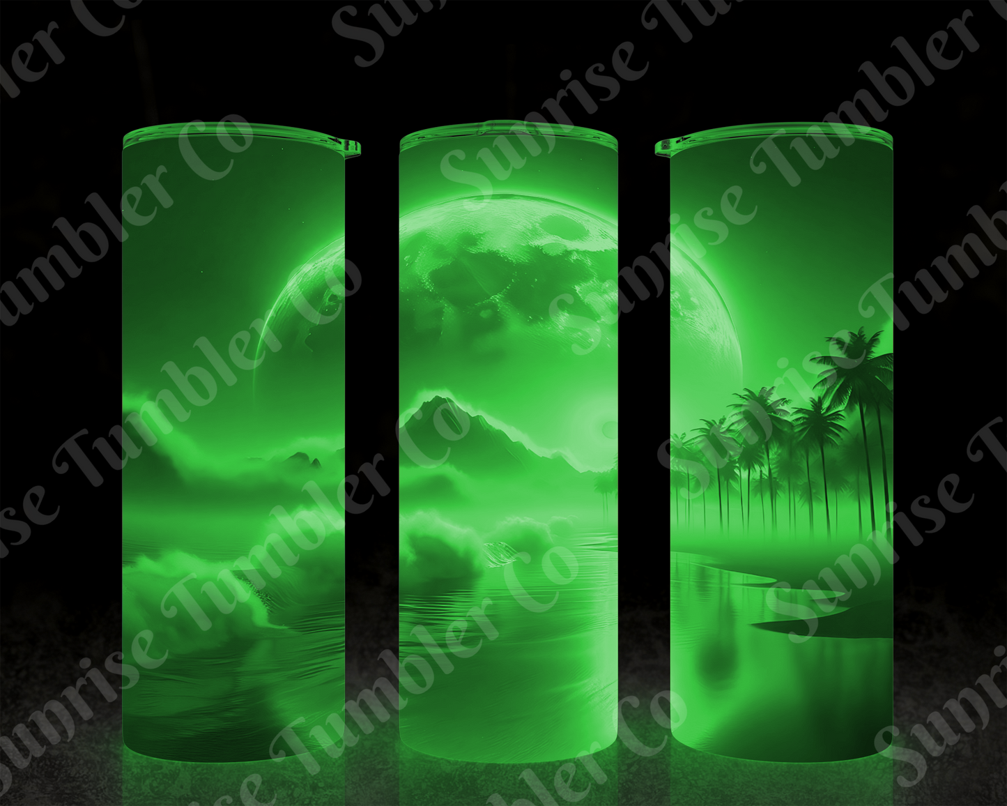 Moon Variety - 20 oz and 30 oz Tumblers (Glow In The Dark Option Available)