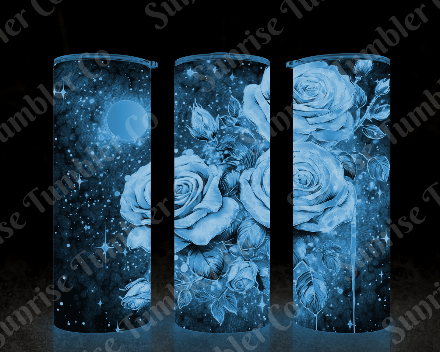 Moon Variety - 20 oz and 30 oz Tumblers (Glow In The Dark Option Available)