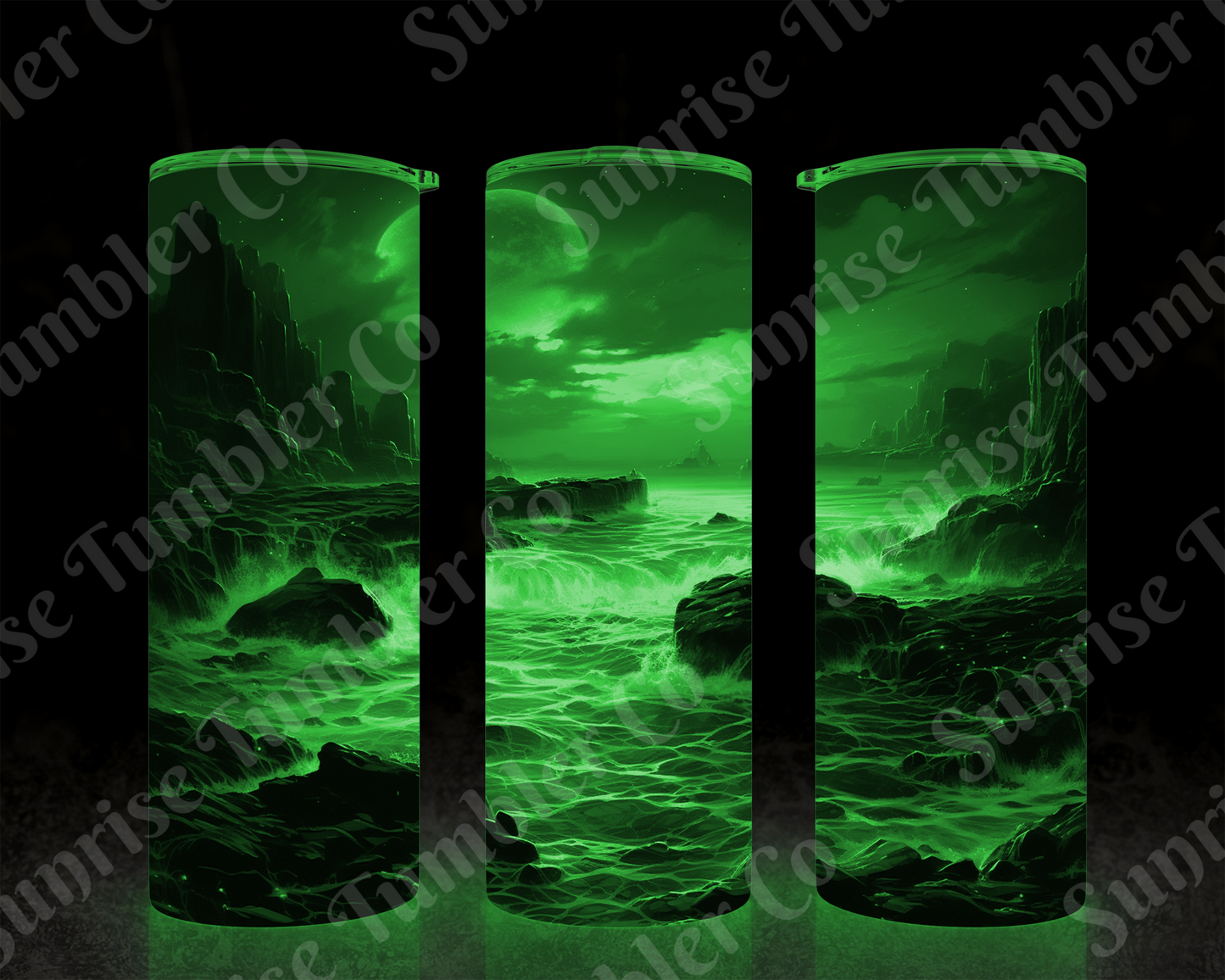 Moon Variety - 20 oz and 30 oz Tumblers (Glow In The Dark Option Available)