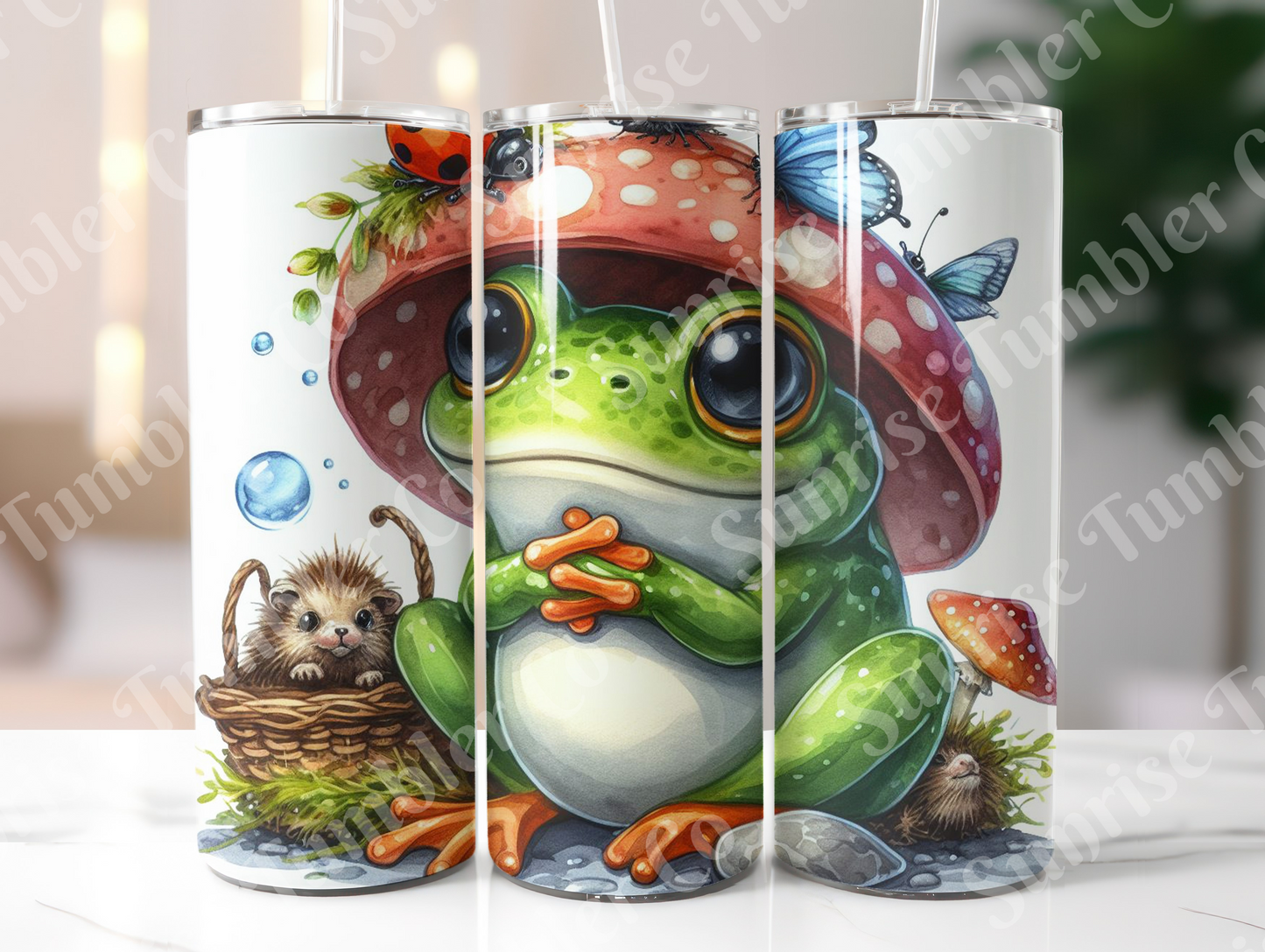 Frog Variety Part 2 - 20oz and 30oz Tumblers (Glow In The Dark Green And Blue Available)