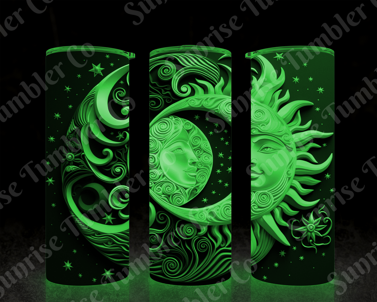 Moon Variety - 20 oz and 30 oz Tumblers (Glow In The Dark Option Available)