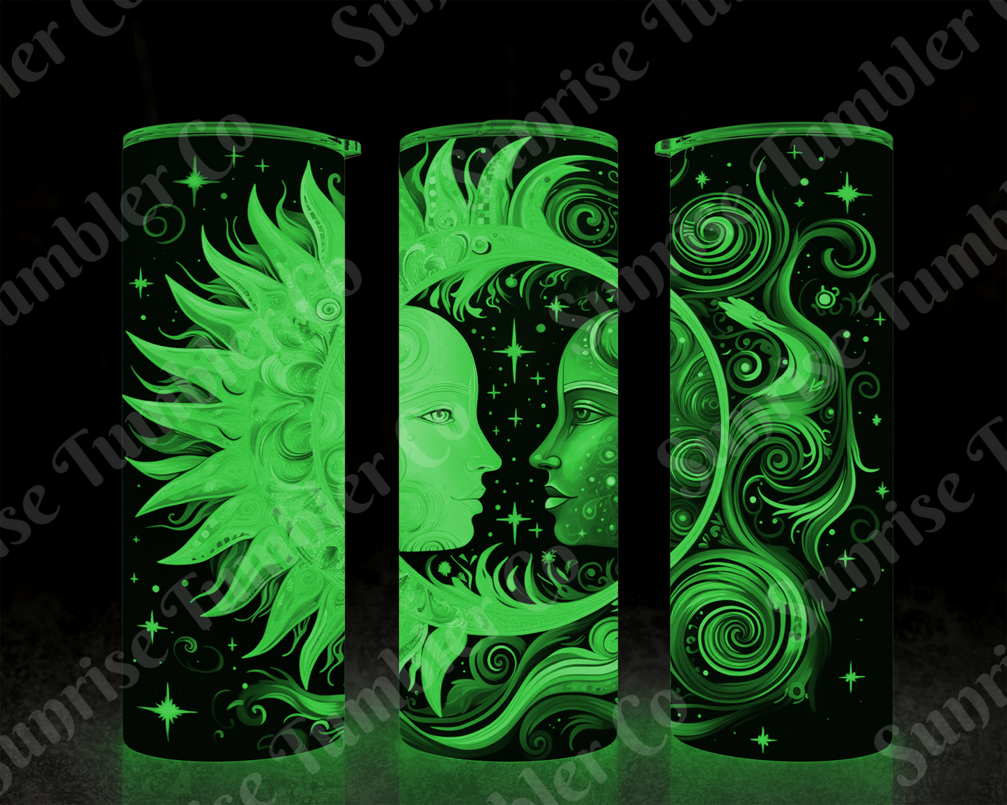 Moon Variety - 20 oz and 30 oz Tumblers (Glow In The Dark Option Available)