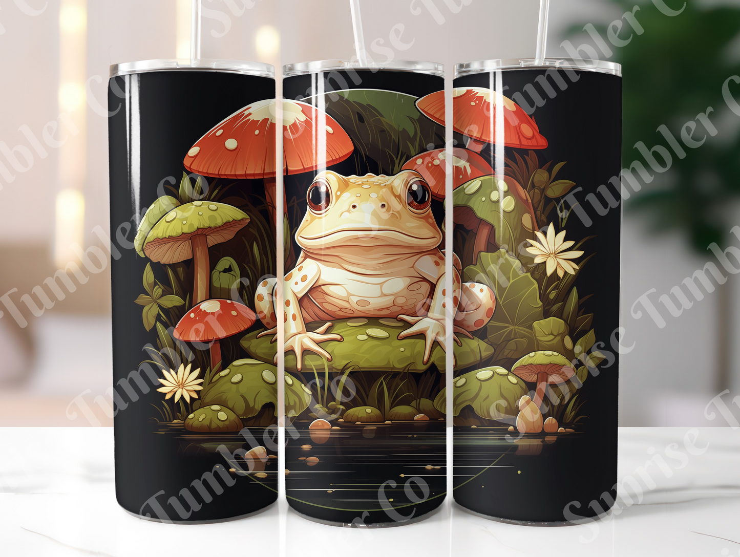 Frog Variety Part 2 - 20oz and 30oz Tumblers (Glow In The Dark Green And Blue Available)