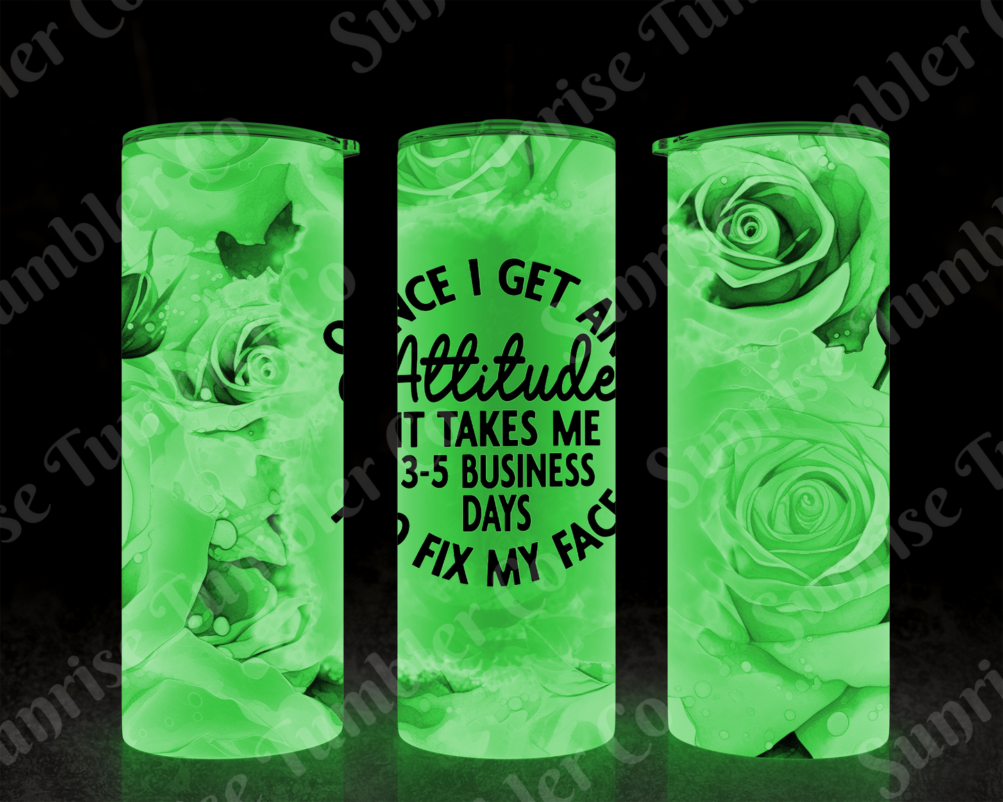Sarcastic Sayings Variety Part 4 - 20oz or 30 oz Tumblers (Glow in The Dark Option Available)