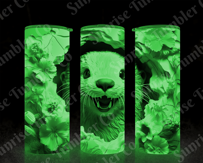 Otter Variety - 20 oz and 30 oz Tumbler (Glow In The Dark Option Available)