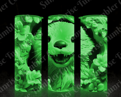 Otter Variety - 20 oz and 30 oz Tumbler (Glow In The Dark Option Available)