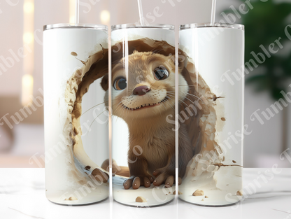 Otter Variety - 20 oz and 30 oz Tumbler (Glow In The Dark Option Available)
