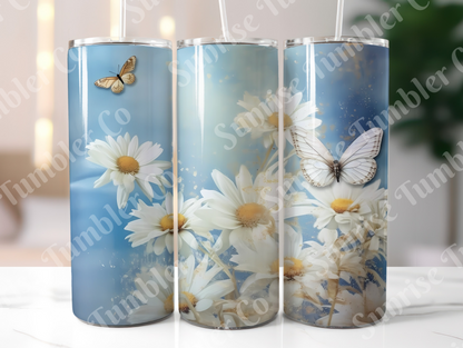 Butterflies Variety Part 1 - 20 oz and 30 oz Tumblers (Glow In The Dark Available)