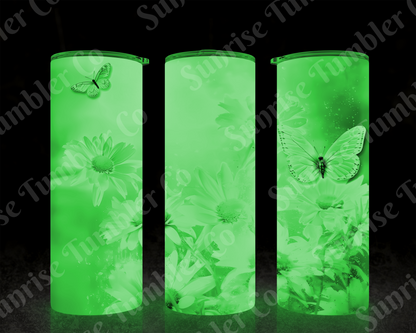 Butterflies Variety Part 1 - 20 oz and 30 oz Tumblers (Glow In The Dark Available)