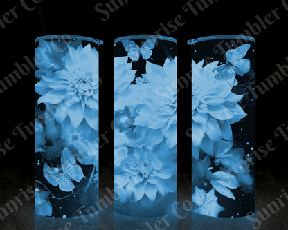 Butterflies Variety Part 1 - 20 oz and 30 oz Tumblers (Glow In The Dark Available)