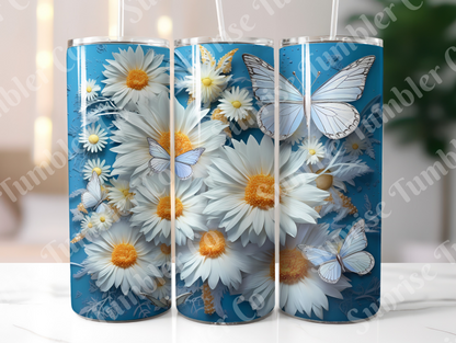 Butterflies Variety Part 1 - 20 oz and 30 oz Tumblers (Glow In The Dark Available)