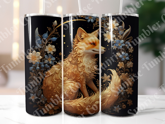 Fox Variety - 20 oz and 30 oz Tumbler (Glow In The Dark Option Available)