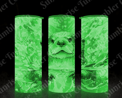 Otter Variety - 20 oz and 30 oz Tumbler (Glow In The Dark Option Available)