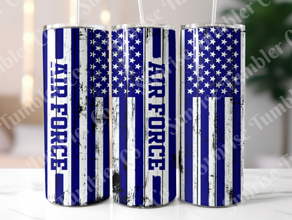 Military, Veteran & First Responders Variety Part 2 - 20oz and 30oz Tumblers (Glow In The Dark Green And Blue Available)