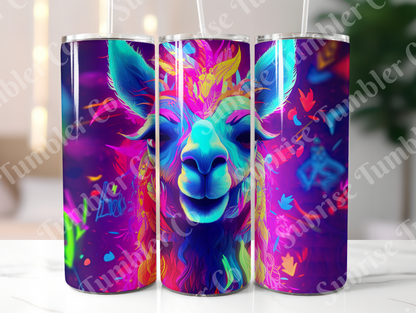 Alpaca Variety- 20oz and 30oz Tumblers (Glow In The Dark Green And Blue Available)