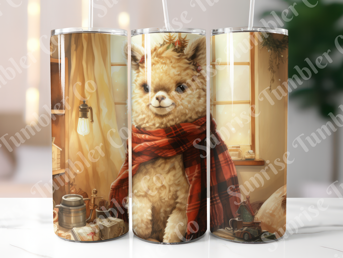 Alpaca Variety- 20oz and 30oz Tumblers (Glow In The Dark Green And Blue Available)