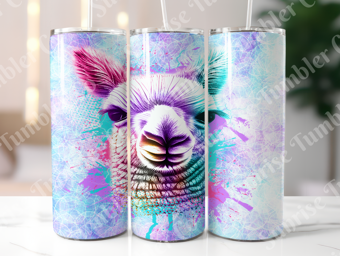 Alpaca Variety- 20oz and 30oz Tumblers (Glow In The Dark Green And Blue Available)