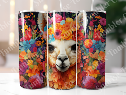 Alpaca Variety- 20oz and 30oz Tumblers (Glow In The Dark Green And Blue Available)