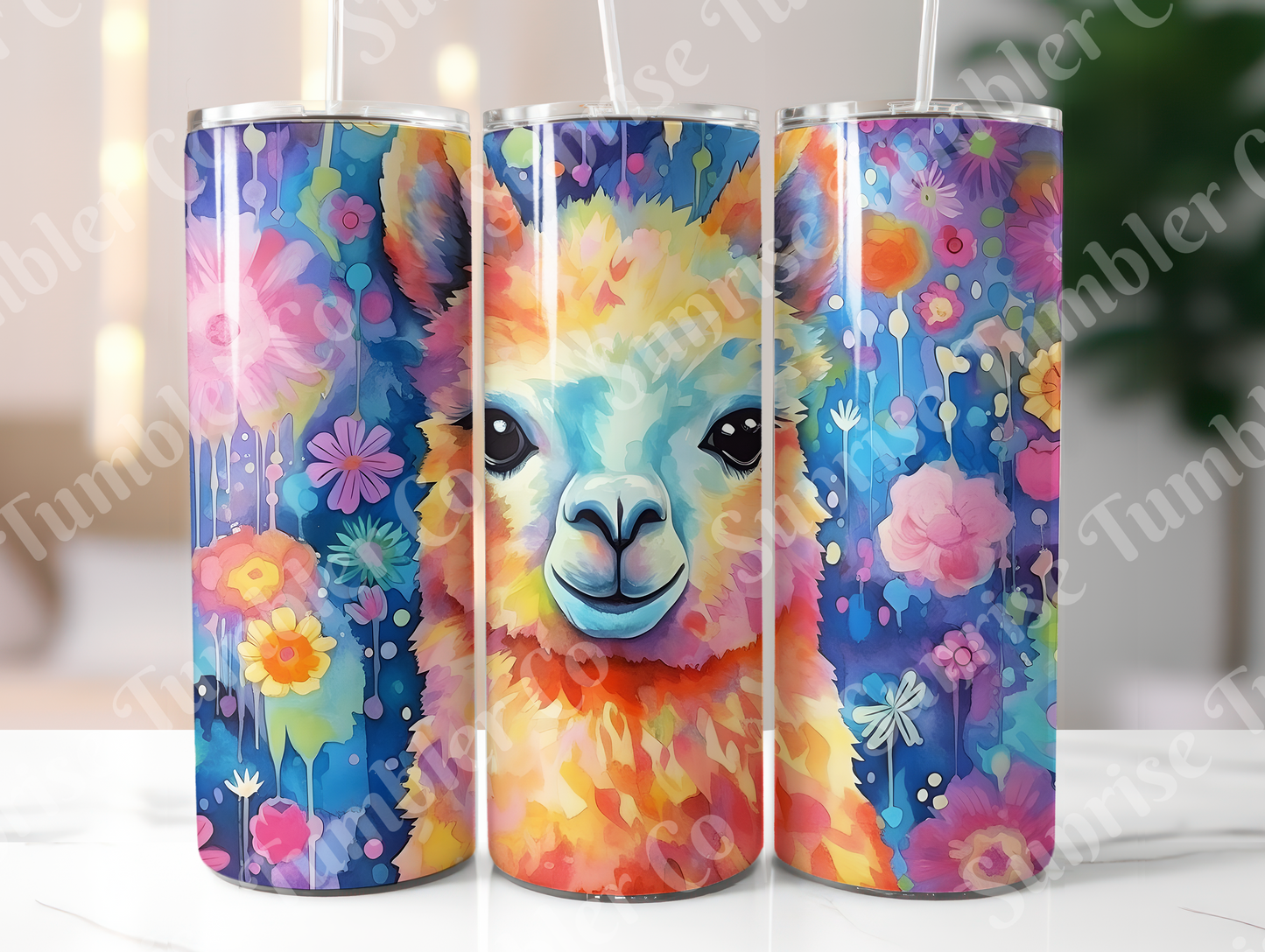 Alpaca Variety- 20oz and 30oz Tumblers (Glow In The Dark Green And Blue Available)