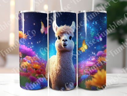 Alpaca Variety- 20oz and 30oz Tumblers (Glow In The Dark Green And Blue Available)