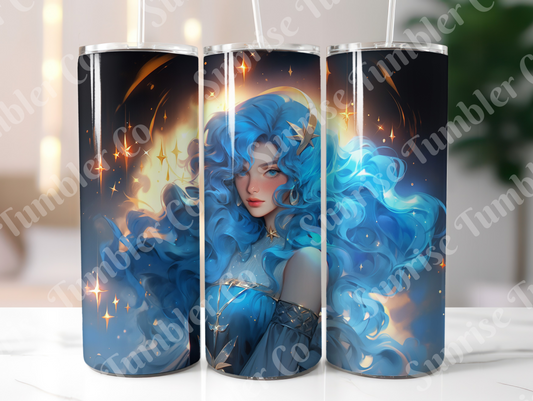 Zodiac Signs Variety Part 2 - 20oz and 30oz Tumblers (Glow In The Dark Green And Blue Available)