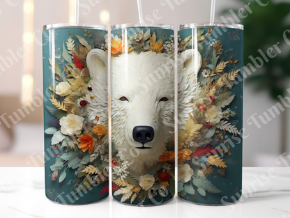 Polar Bear Variety - 20oz and 30oz Tumblers (Glow In The Dark Green And Blue Available)