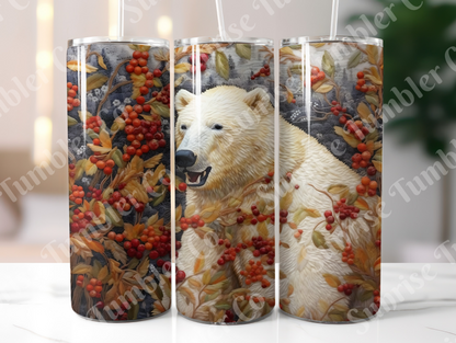Polar Bear Variety - 20oz and 30oz Tumblers (Glow In The Dark Green And Blue Available)